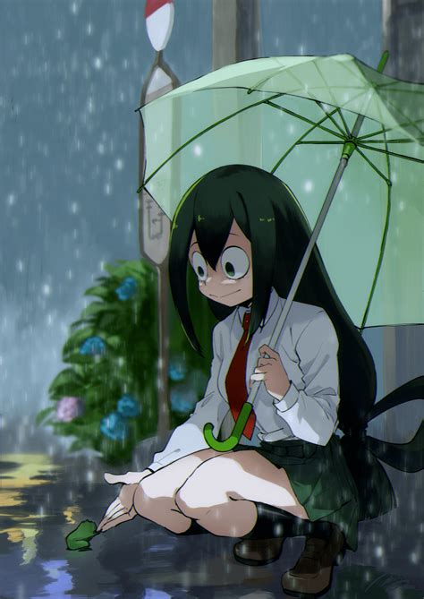 tsuyu asui hot|Awesome Tsuyu Asui Desktop Wallpapers